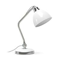 Office table lamp isolated photo