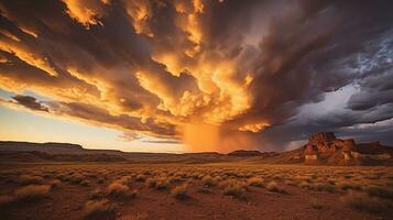 Generative AI, Ethereal Drama A Captivating Sky photo