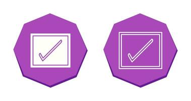 Checkbox Vector Icon