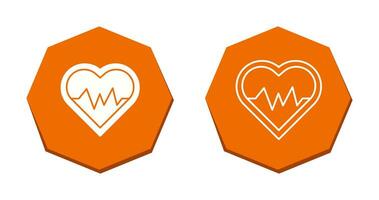 Heart Beat Vector Icon