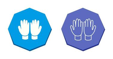 Gardening Gloves Vector Icon