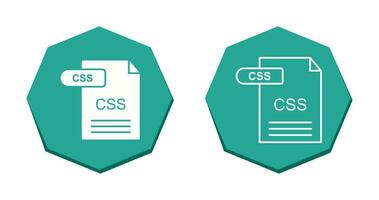 icono de vector de css