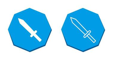 Unique Sword Vector Icon