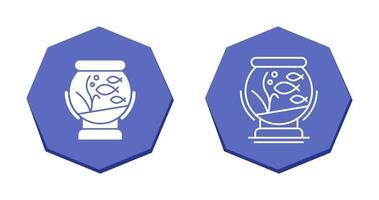 Fishbowl Vector Icon