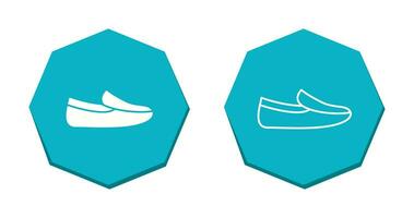 Men's Loafers Vector Icon