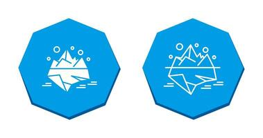 Iceberg Vector Icon