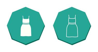 Cocktail Dress Vector Icon