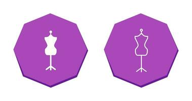 Dress Holder Vector Icon