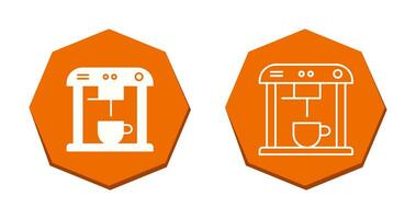 Unique Coffee Machine Vector Icon