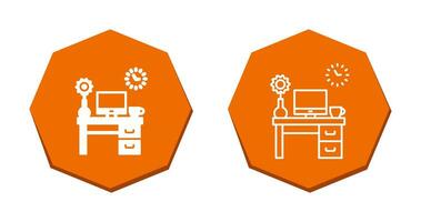 Work Table Vector Icon