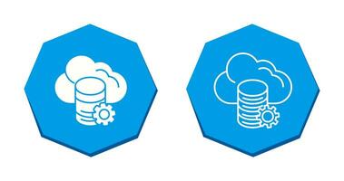 Cloud Data Vector Icon