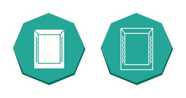 Unique Frame Vector Icon