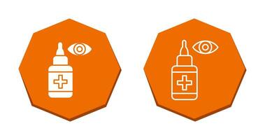 Eye Drop Vector Icon