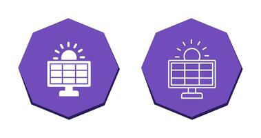 icono de vector de sistema solar