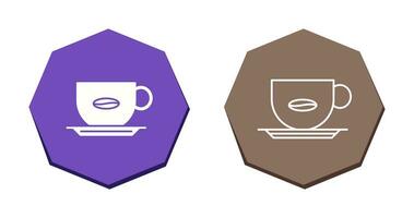 icono de vector de taza de café