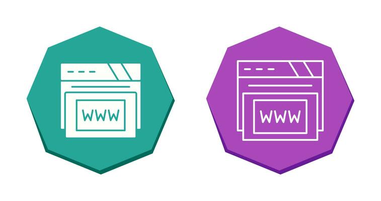 Www Vector Icon