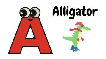 Cartoon Alphabet with Animal video