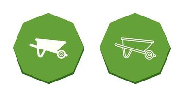 Wheelbarrow Vector Icon