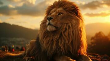 King Aslan, lion, narnia, HD phone wallpaper