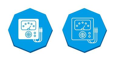 Voltmeter Vector Icon