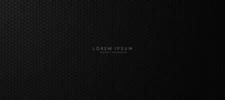 Dark background with hexagons. modern abstract background vector