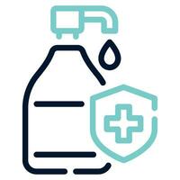 Sanitizer Gel icon vector