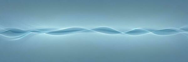 Light blue gradient abstract banner background. AI generated photo