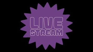 live streaming 2d video