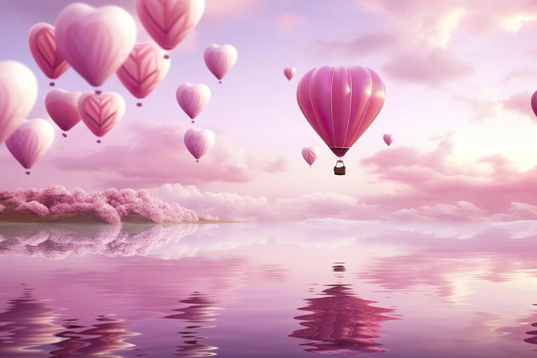 Pink Hot Air Balloon Stock Photos, Images and Backgrounds for Free Download