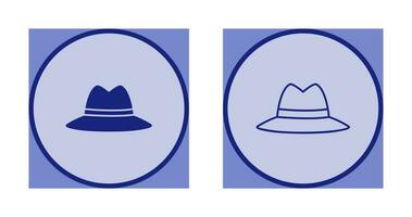 icono de vector de sombrero