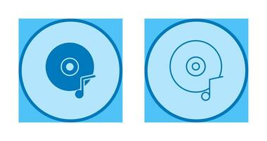 Music CD Vector Icon