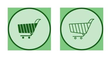 Unique Shopping Cart Vector Icon