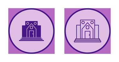 Museum Building Vector Icon