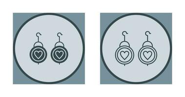 Earrings Vector Icon