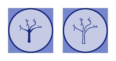 Tree with no Leaves Vector Icon