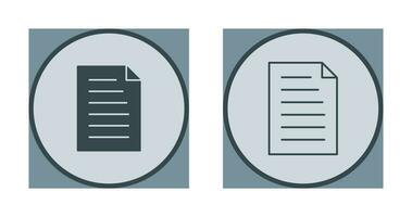 Unique Document Vector Icon