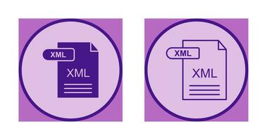 XML Vector Icon