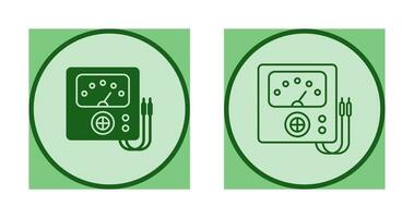 Voltmeter Vector Icon