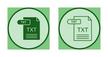 TXT Vector Icon