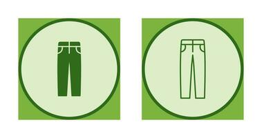 Men's Pants Vector Icon