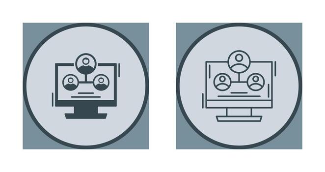 Hierarchy Structure Vector Icon
