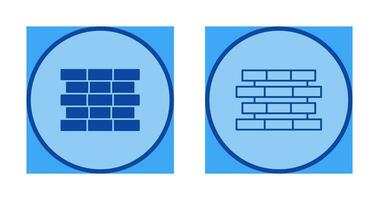 Unique Bricks Vector Icon