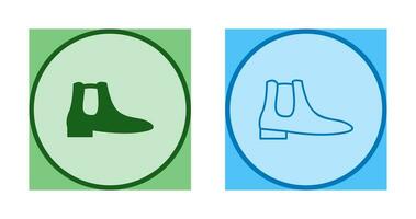 Men's Boots Vector Icon