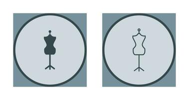 Dress Holder Vector Icon