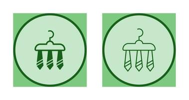 Three Ties Vector Icon