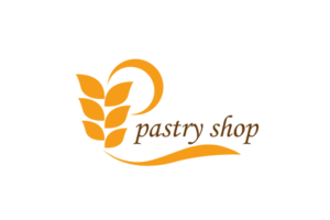 Set of vector bakery pastry elements. Illustration can be used as logo or icon in premium quality png