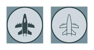 Military Plane Vector Icon