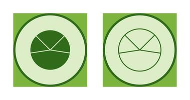 Pie Chart Analysis Vector Icon