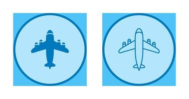 Flying Airplane Vector Icon