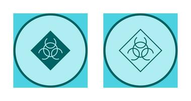 Biological Hazard Vector Icon